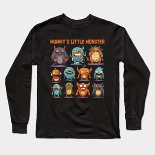 mummy´s little monster halloween Long Sleeve T-Shirt